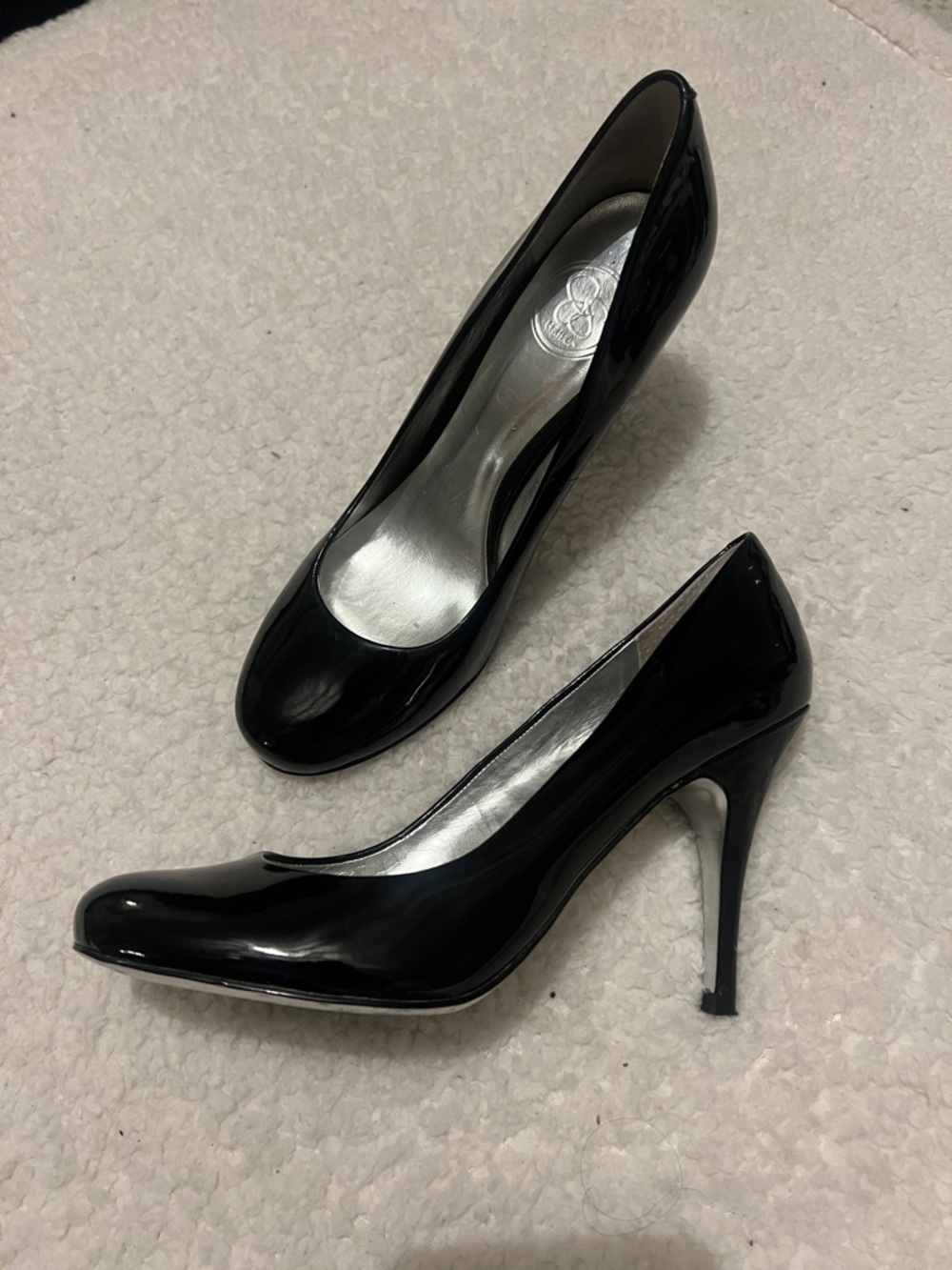 Jessica Simpson Black Patent High Heel Pumps